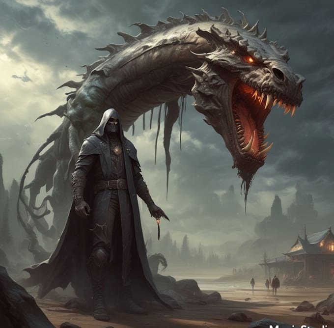 fantasy horror and fantasy horror character