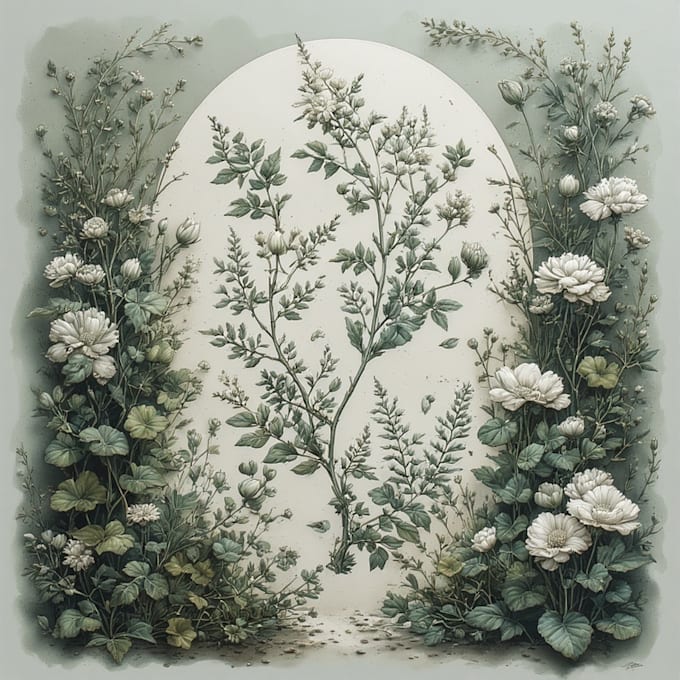 make botanical product illustration