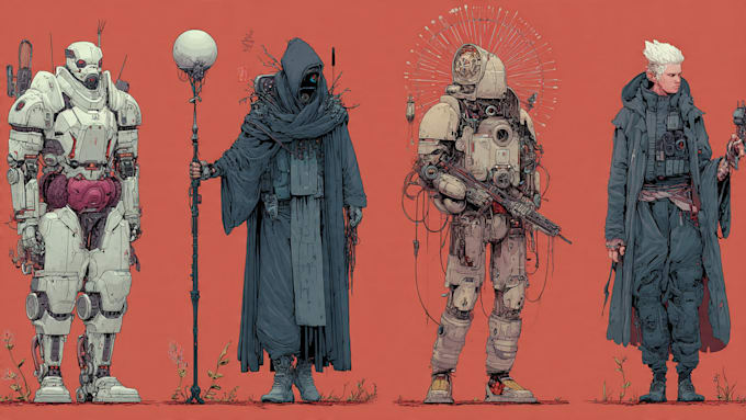 Design sci fi art, concept art, sci fi art illustration by Chanarunter ...