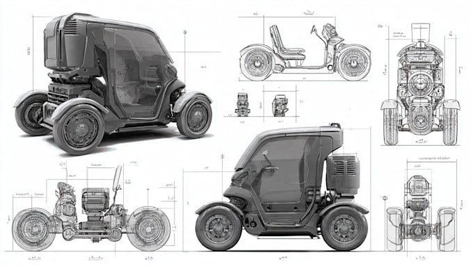 do a car graphic design