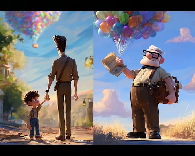 draw your portrait in disney style