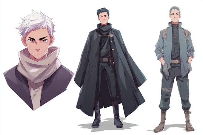 do illustration book, comic, manga storyboard, animatic