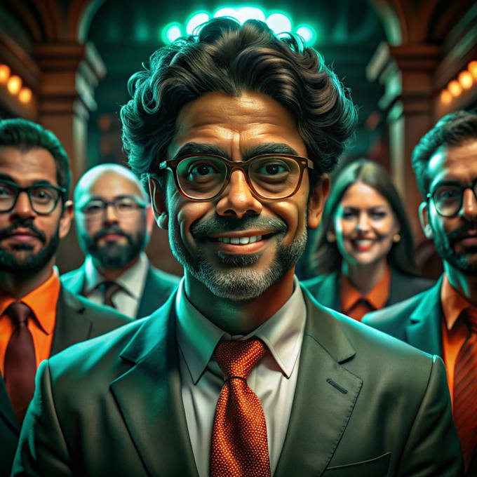 make you political funny cartoon portrait