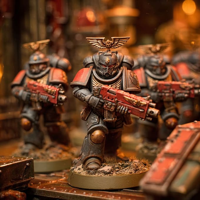 paint pro quality warhammer or gaming figures
