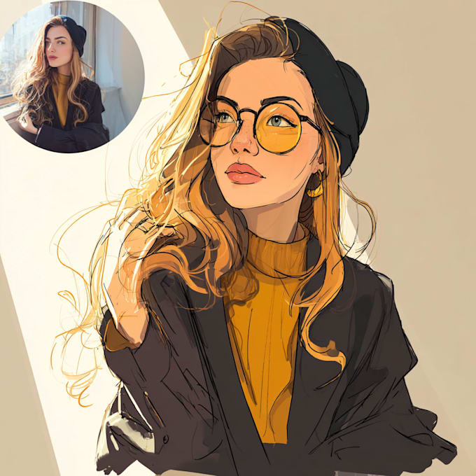 draw your photo into cartoon
