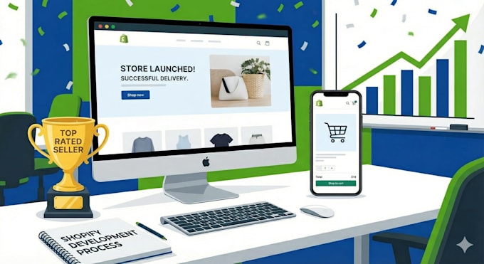 design a professional shopify website or store at low budget
