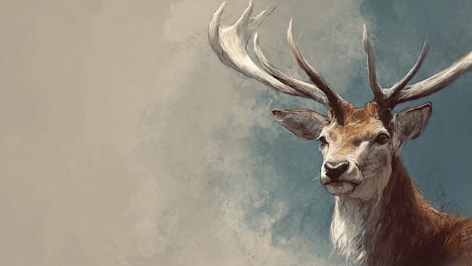 draw animals cartoon illustration