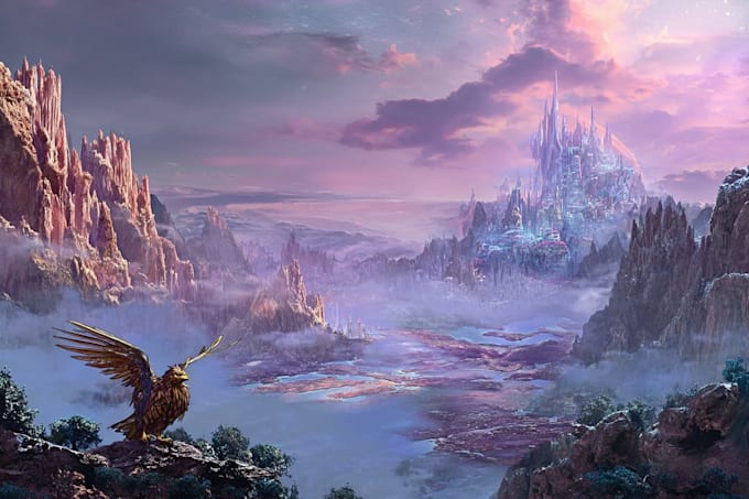 create mythical fantasy environments