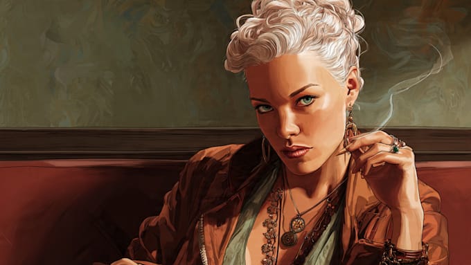 create realistic digital illustration