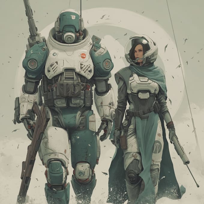 sci fi illustration and sci fi art