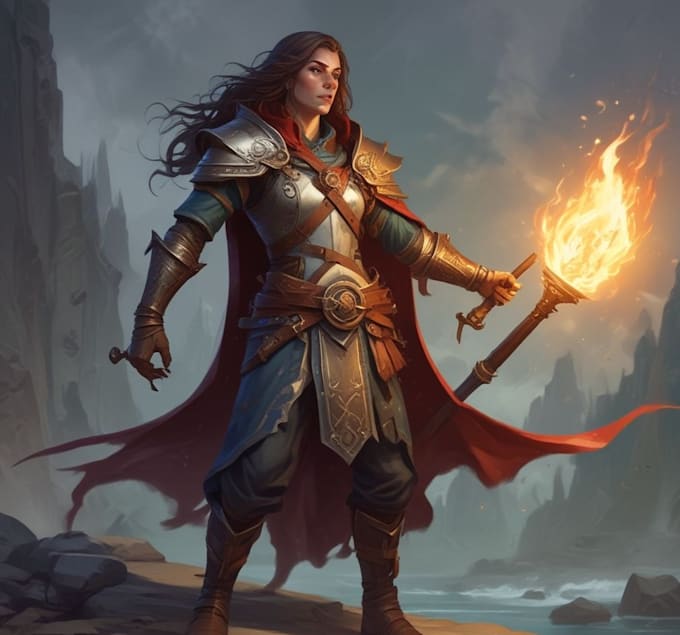 do dnd character art illustration commissions