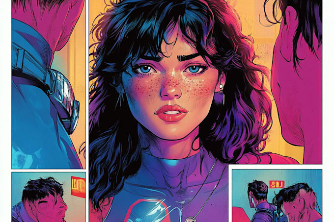 comic book artist graphic novel illustration comic