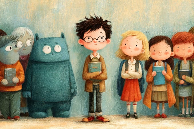 draw childrens book illustrations