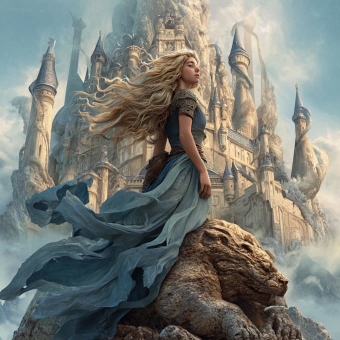 make fantasy or dnd party illustration