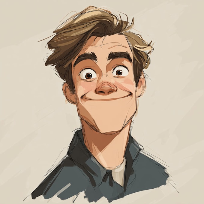 draw cartoon family portrait