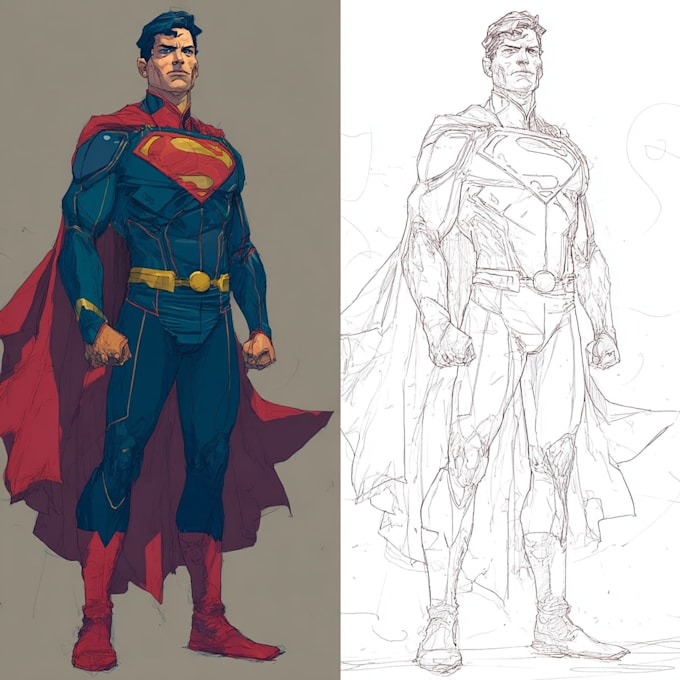 your comic book character