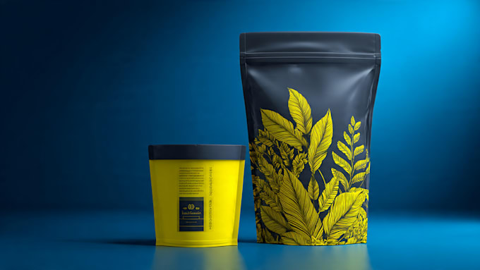 do product packaging design, pouch design and bag design