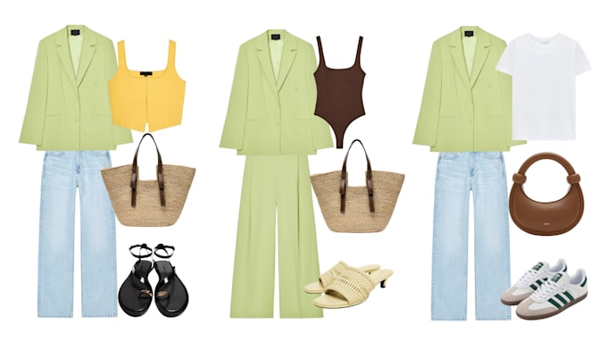 create a personalised capsule wardrobe with shopping links