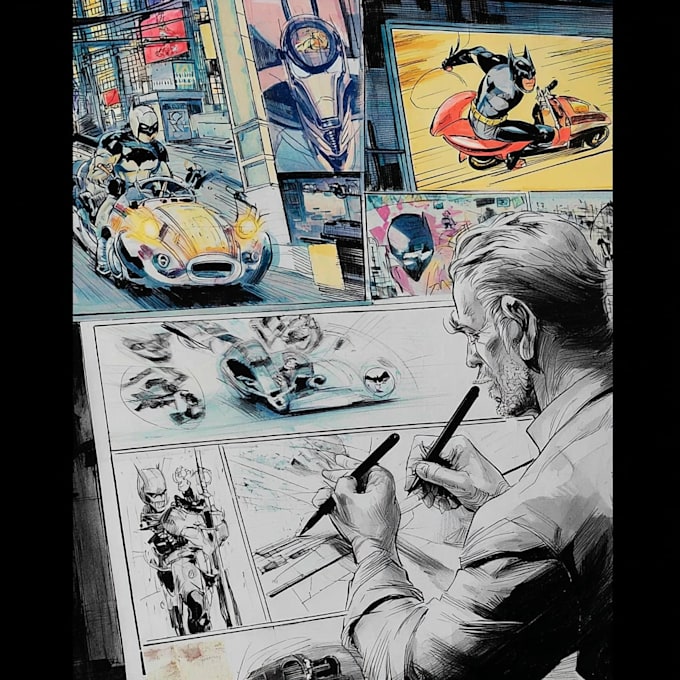 comic book professional artist