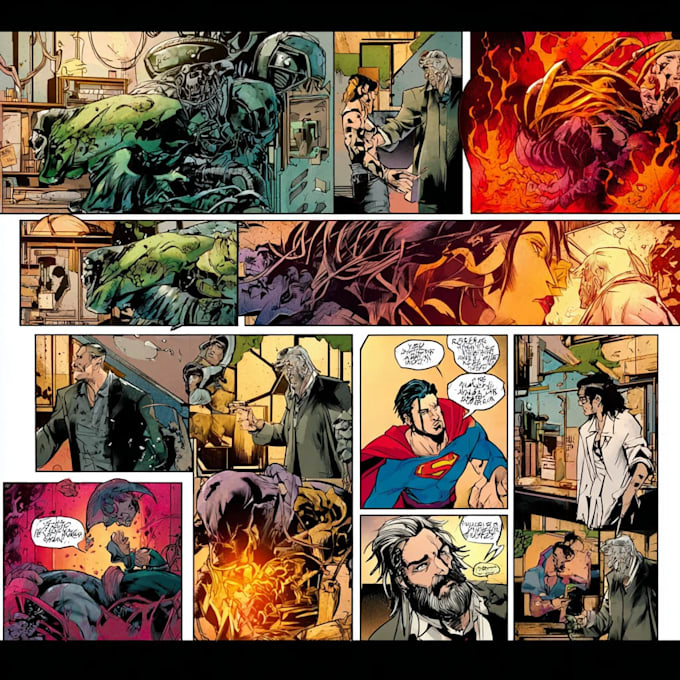 be comic artist graphic novel comic book page