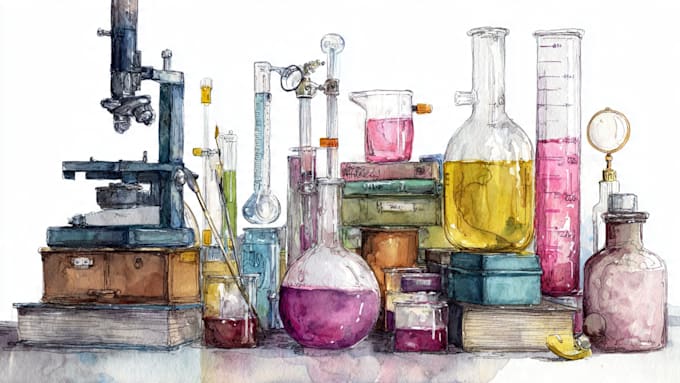 be ready for scientific watercolor illustration