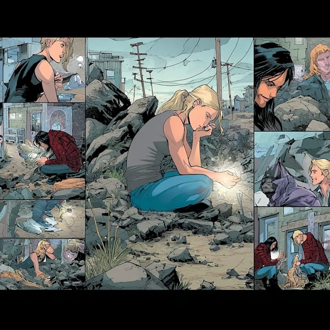 comic book artist graphic novel illustration comic