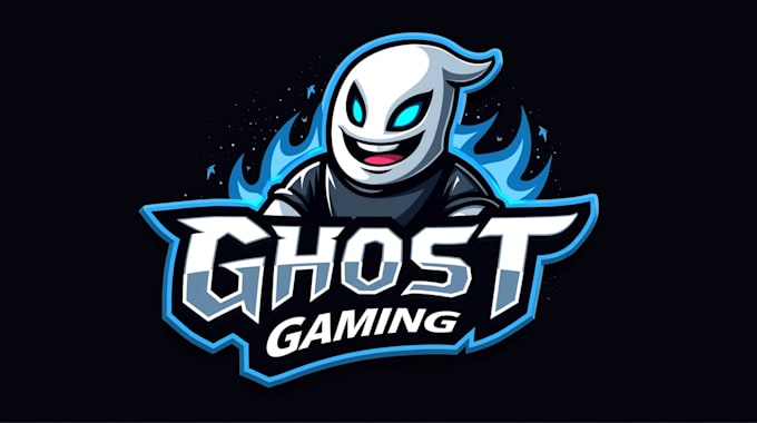 make an amazing ghost gaming logo