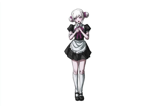 create gorgeous custom danganronpa style character