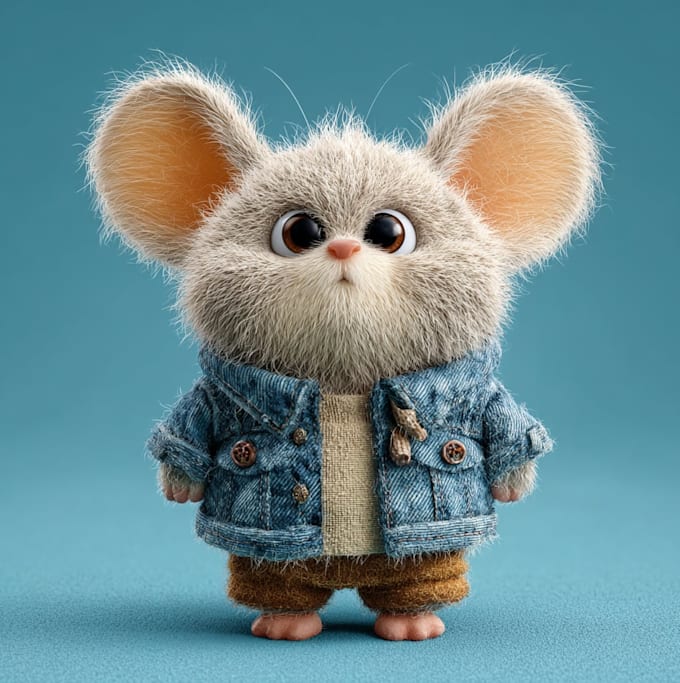 draw cute cartoon animal character