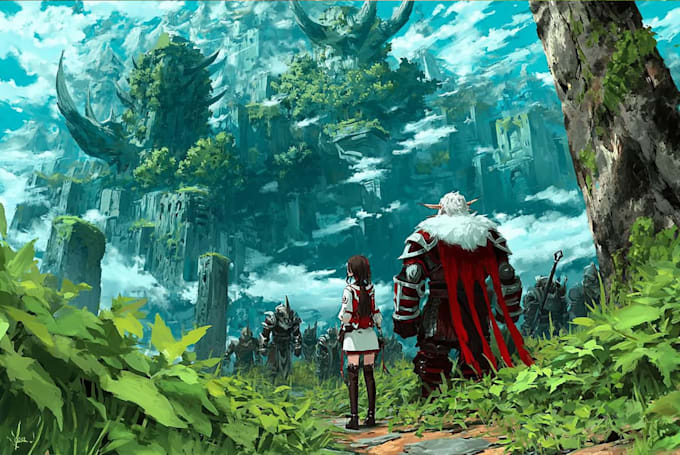 do illustration or concept art