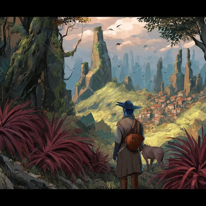 do illustration or concept art