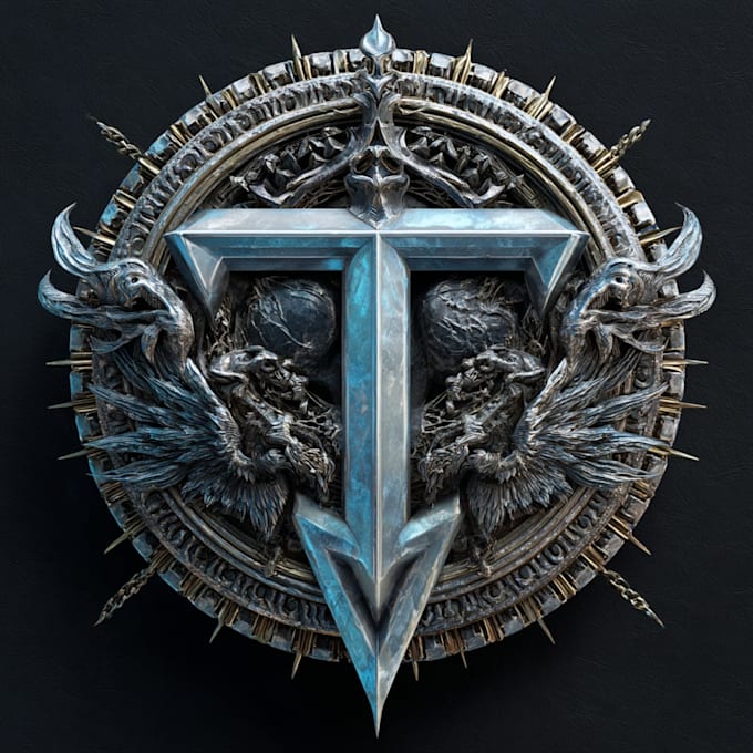 do a custom fantasy gaming or youtube channel logo