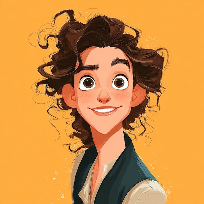 do disney cartoon portrait