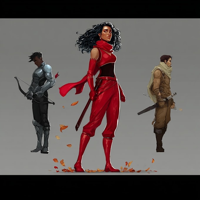 do character illustration or concept art