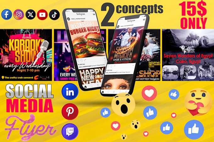 design social media post