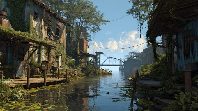 paint an environmental concept art