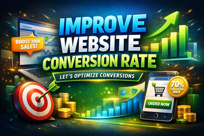 improve website conversion rate lets optimize conversions that sell