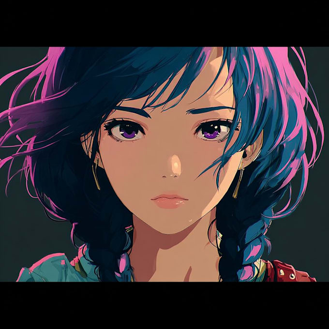 do a anime character