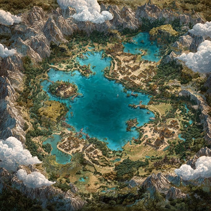 make a fantasy map for your dnd campaign