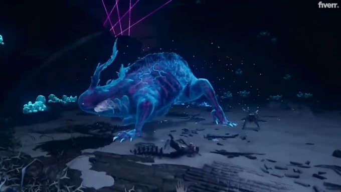 create realistic 3d cinematic animations cgi, vfx for films and game trailers