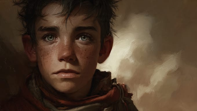 paint a realistic or fantasy portrait