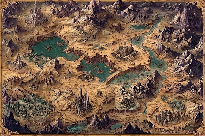 Fanatsy Mapbook Water Create detailed fantasy maps for your book, game, or world by ...