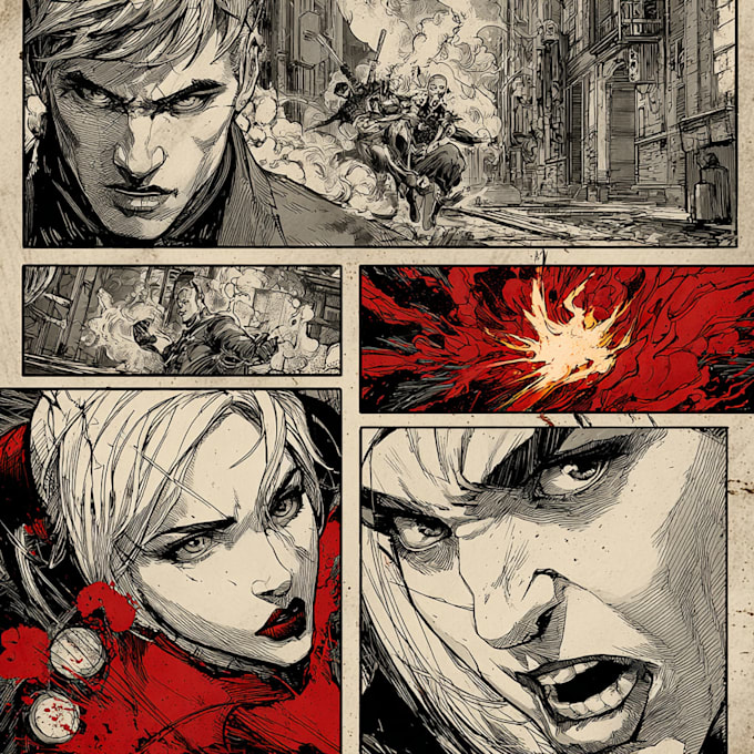 comic book comic illustration comic strip graphic