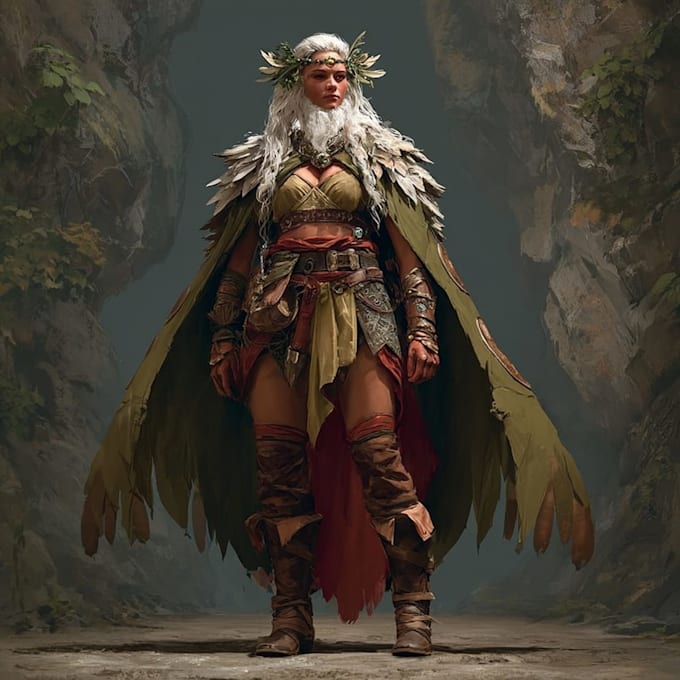 Haz arte de personajes de fantasía y estilo único de fantasía