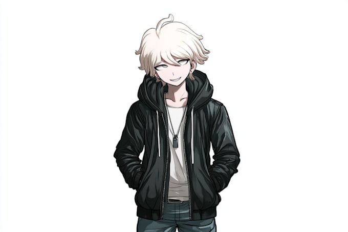 make fabulous character as a danganronpa sprite