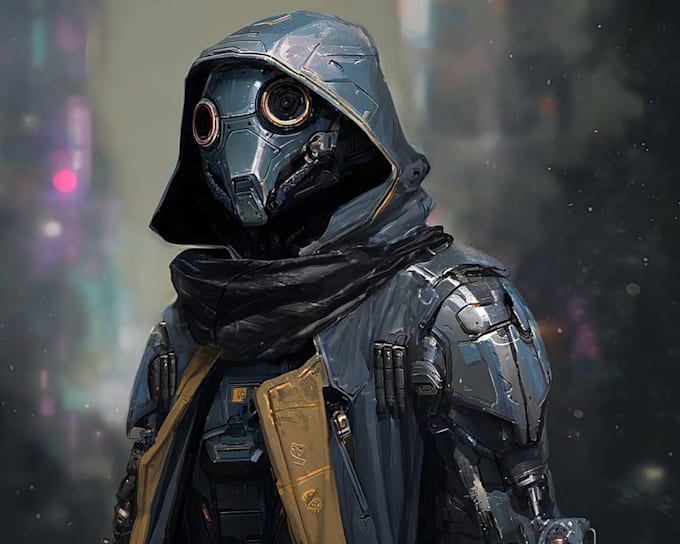 create sci fi, fantasy, horror and fiction character design