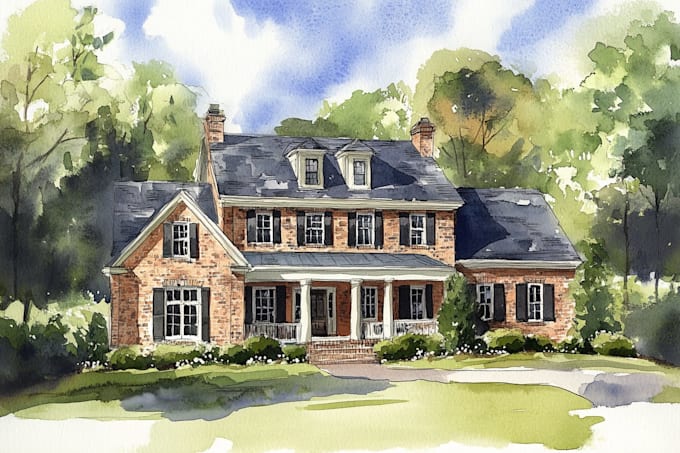 paint custom digital house for you