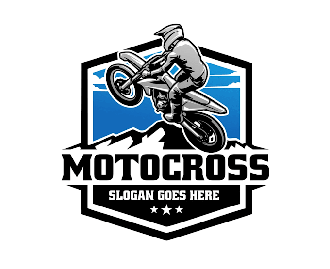 create awesome and gorgeous dirt bike logo