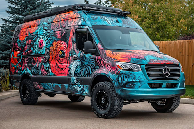 design car wrap and vector wrap, any vehicle wrap