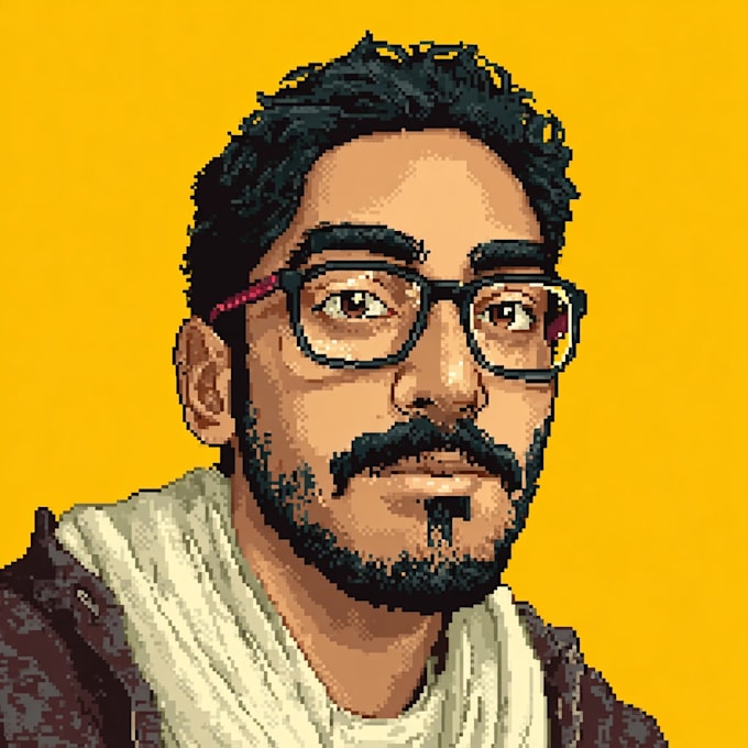 draw a any pixel art and portraits for you